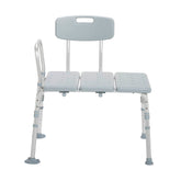 Drive Medical Transfer Tub Bench with Adjustable Height